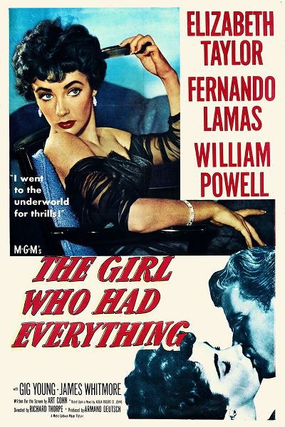 The Girl Who Had Everything - Poster
