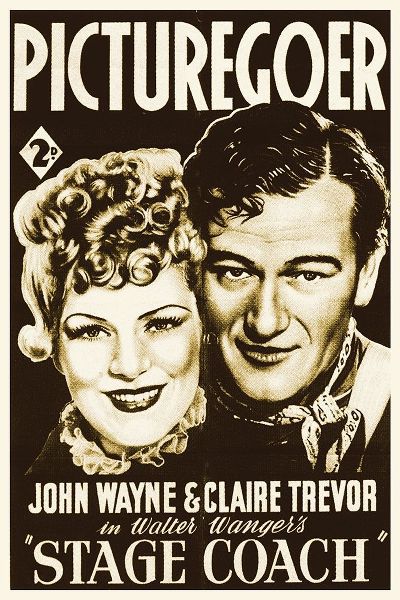 Stage Coach - John Wayne and Claire Trevor