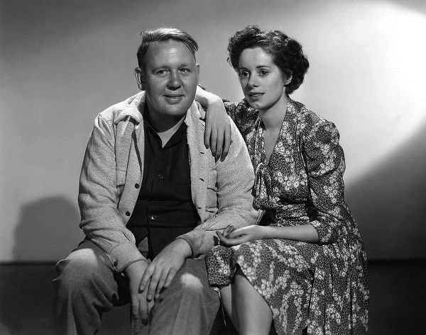 Charles Laughton with Elsa Lanchester