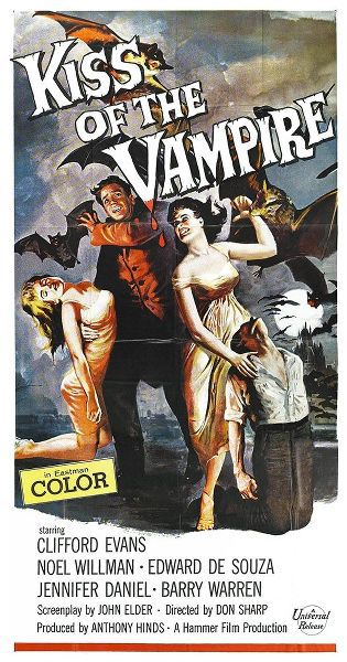 Kiss of the Vampire (Universal International, 1963).