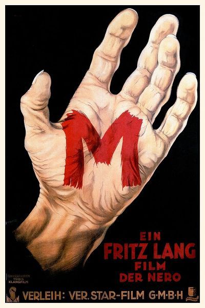 German - M - By Fritz Lang
