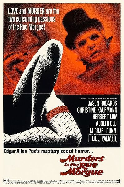 Murders of the Rue Morgue - One Sheet