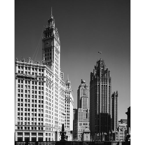 Landmark skyscrapers Chicago Illinois