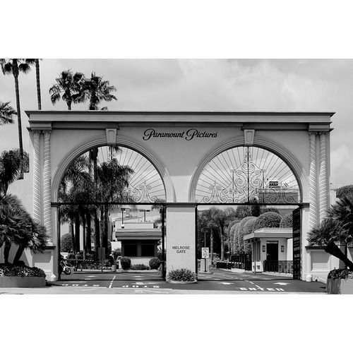 Paramount Pictures entrance gate Hollywood Los Angeles California