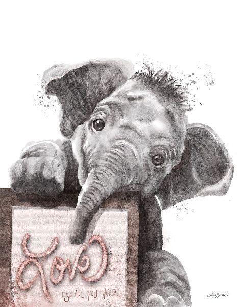 Bawden, Angela 작가의 Love is All You Need Elephant 작품