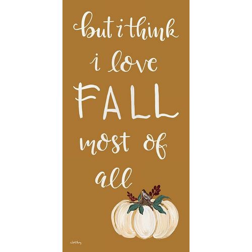 I Love Fall Most of All