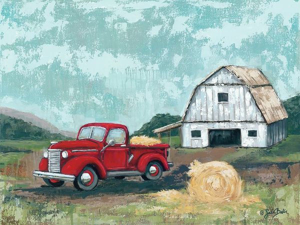 Red Truck at the Barn
