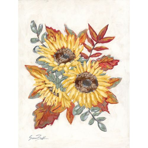 Baker, Sara 작가의 Sunflower Fall Foliage 작품