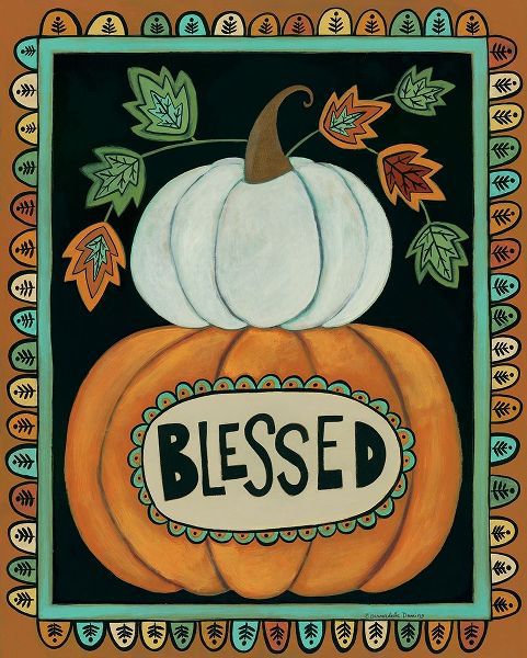 Deming, Bernadette 아티스트의 Blessed Pumpkins 작품
