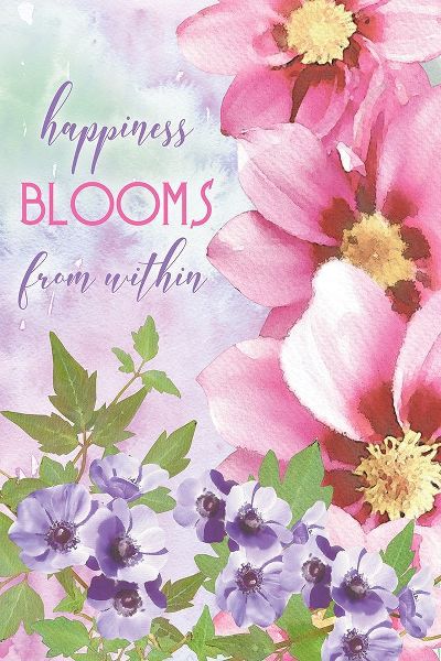 Happiness Blooms Within
