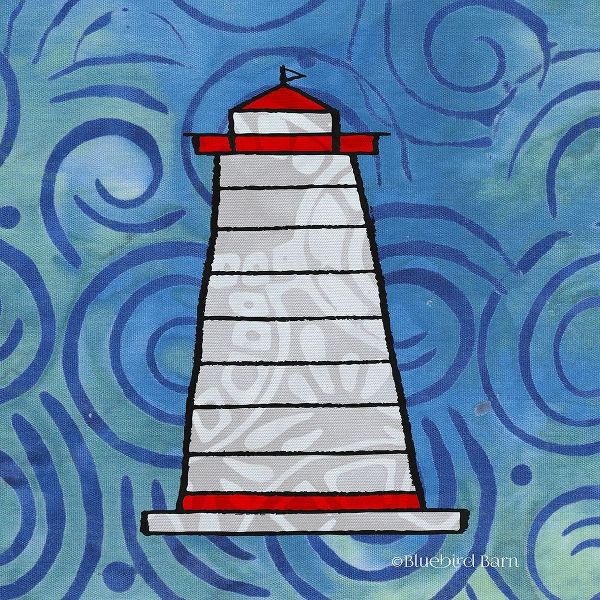 Whimsy Coastal Conch Lighthouse