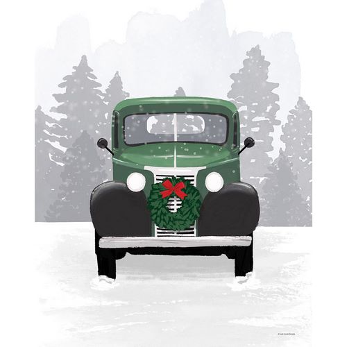 Lady Louise Designs 아티스트의 Vintage Car Christmas작품입니다.