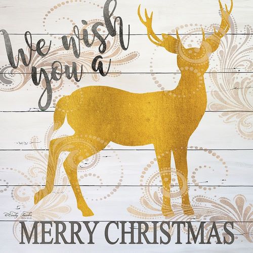 We Wish You a Merry Christmas Deer