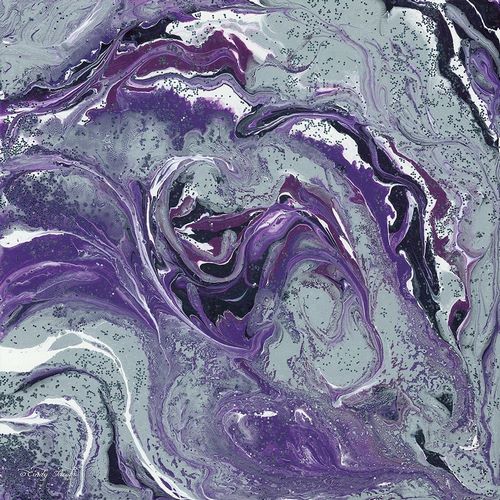Abstract in Purple I