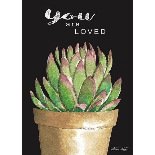You Are Loved Cactus