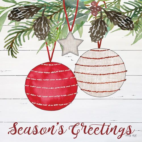 Seasons Greetings Ornaments