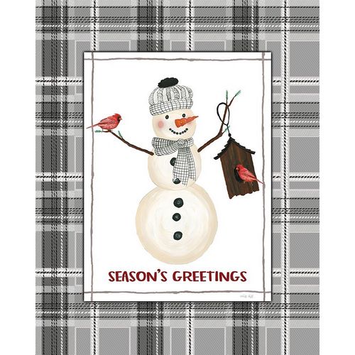 Jacobs, Cindy 아티스트의 Seasons Greetings Snowman 작품
