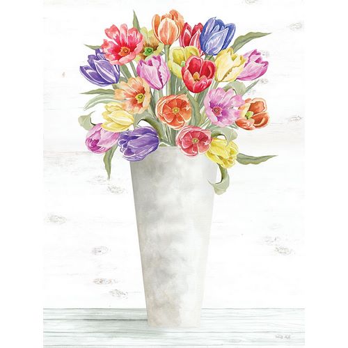 Jacobs, Cindy 아티스트의 Colorful Tulip Bouquet 작품
