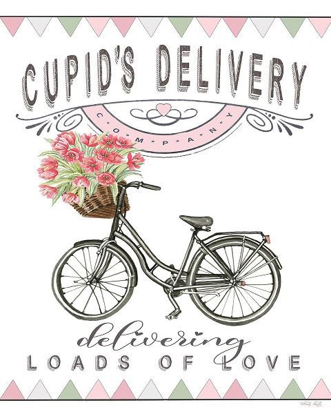 Jacobs, Cindy 아티스트의 Cupids Delivery Bicycle 작품