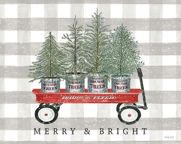 Jacobs, Cindy 아티스트의 Merry And Bright Tree Wagon작품입니다.