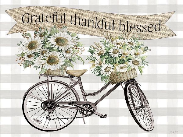 Jacobs, Cindy 작가의 Grateful-Thankful-Blessed Bicycle 작품