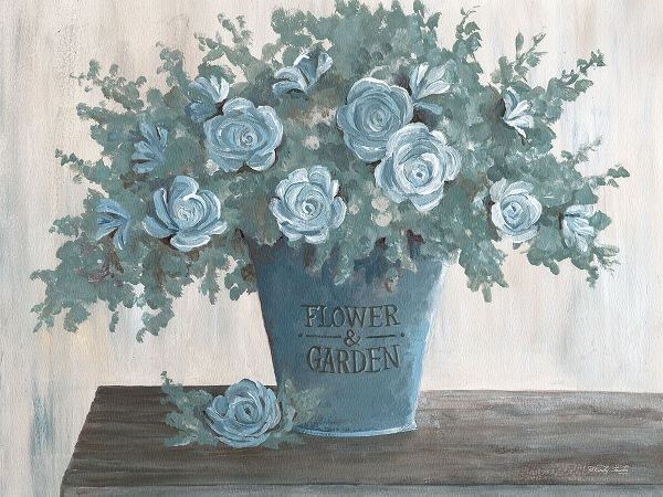Jacobs, Cindy 아티스트의 Steel Blue Floral II작품입니다.