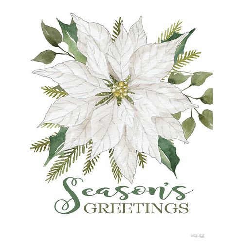 Jacobs, Cindy 작가의 Seasons Greetings Poinsettia 작품