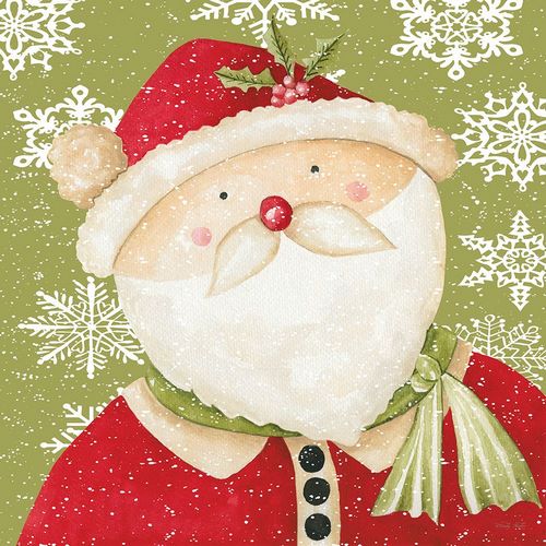 Jacobs, Cindy 아티스트의 Santa and Snowflakes작품입니다.