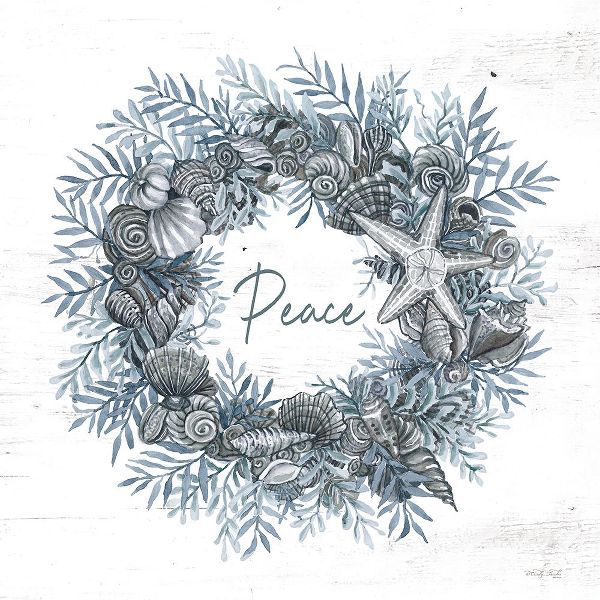 Jacobs, Cindy 아티스트의 Peace Seashell Wreath작품입니다.