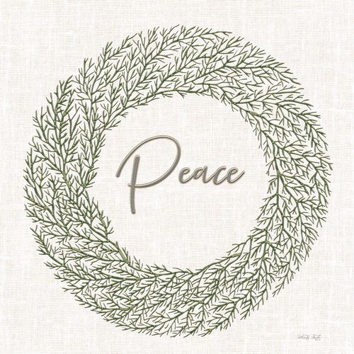 Jacobs, Cindy 아티스트의 Peace Embroidery Wreath작품입니다.