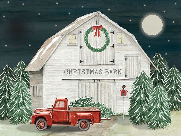Jacobs, Cindy 아티스트의 Starry Night Christmas Barn작품입니다.