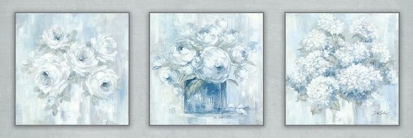 Coules, Debi 아티스트의 Trio of White Florals 작품