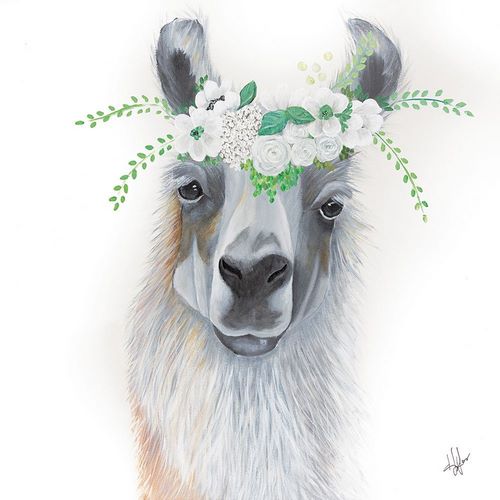 Fifer, Diane 아티스트의 Floral Llama   작품
