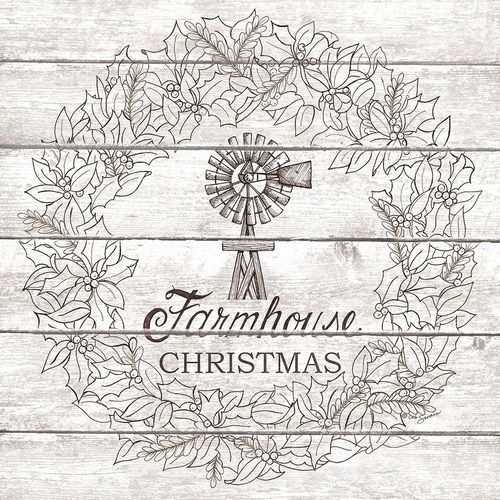 Farmhouse Christmas Wreath