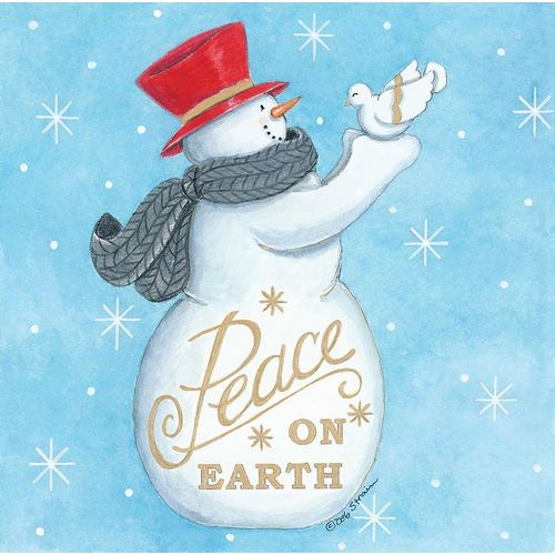 Peace on Earth Snowman