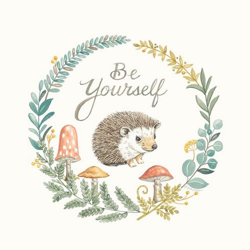 Be Yourself Hedgehog