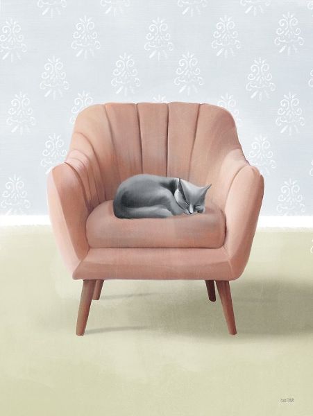 Nap Time Gray Cat