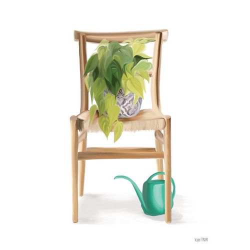 House Fenway 작가의 Plant Lover Wicker Chair 작품