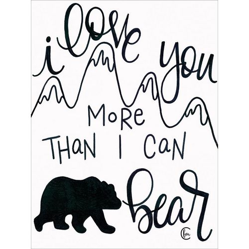 More Than I can Bear