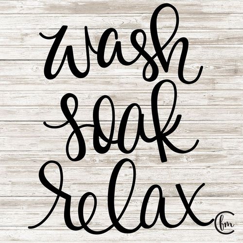 Wash Soak Relax