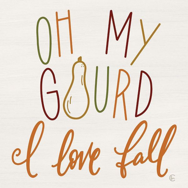 Fearfully Made Creations 작가의 Oh My Gourd - I Love Fall 작품