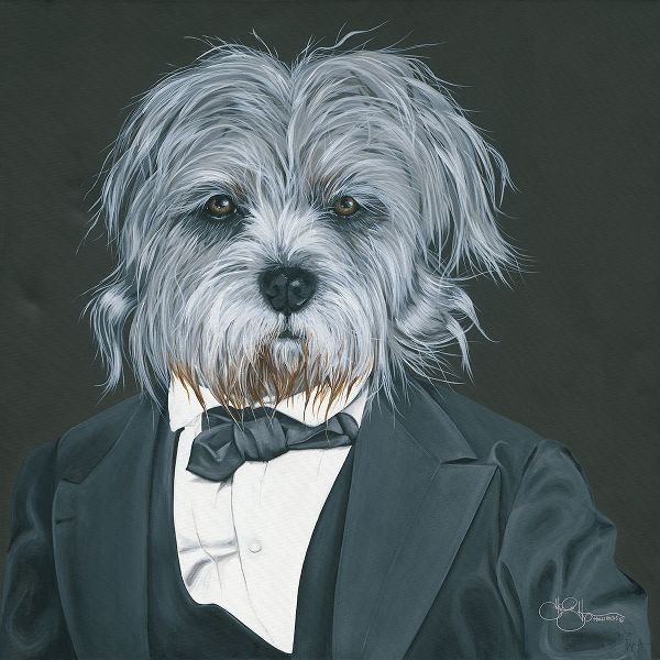 Dog in Suit
