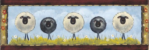 Hilliker, Lisa 아티스트의 Sheep in the Meadow 작품