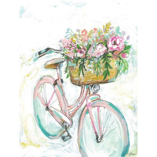 Mingo, Jessica 아티스트의 Bicycle with Flower Basket 작품
