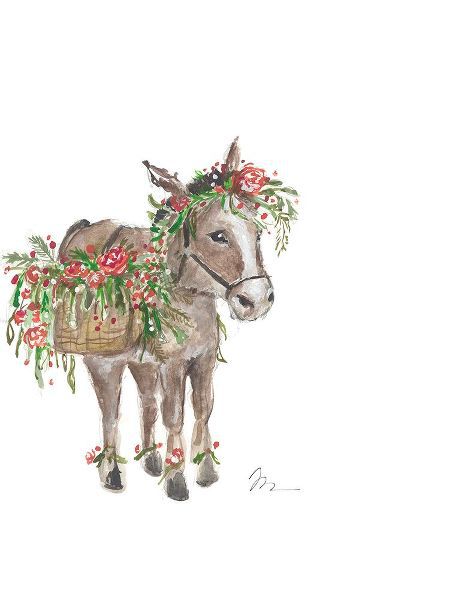 Mingo, Jessica 아티스트의 Christmas Donkey II작품입니다.