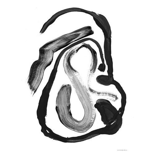 Kamdon Kreations 아티스트의 Black And White Abstract 6 작품