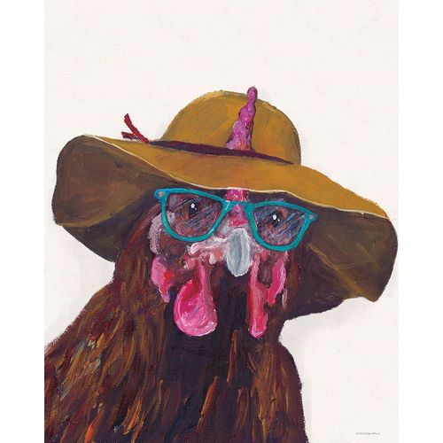 Kamdon Kreations 작가의 Dont Be a Chicken Just Wear the Glasses 작품