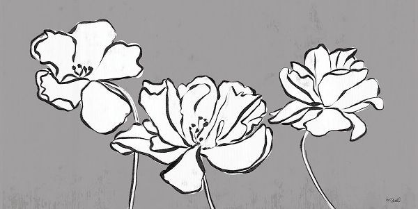 Sherrill, Kate 아티스트의 Three Blooms Sketch작품입니다.