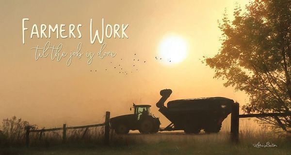 Farmers Work till the Job is Done