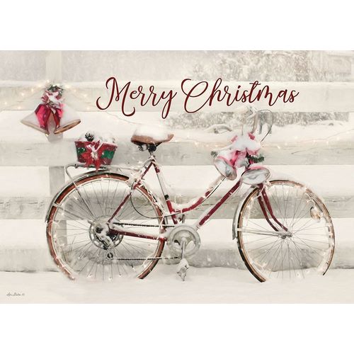 Deiter, Lori 아티스트의 Merry Christmas Snowy Bike  작품